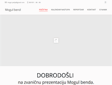 Tablet Screenshot of mogulbend.com